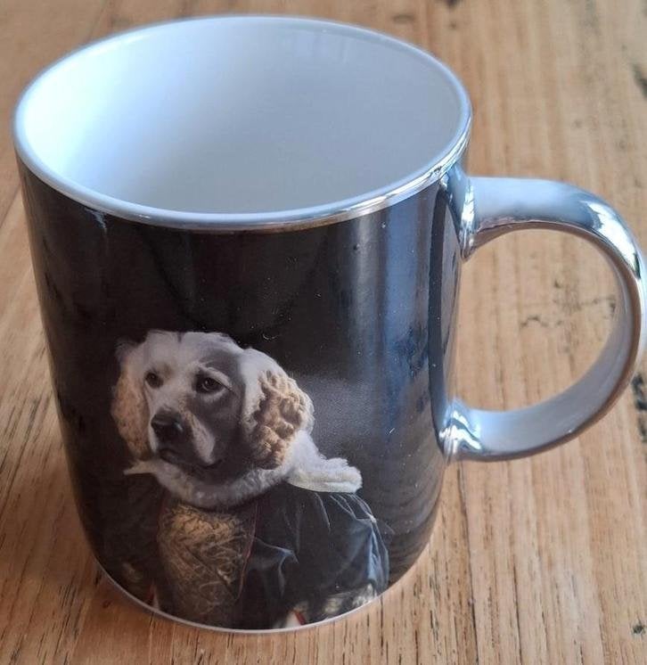 Grote Golden Retriever mok, honden mok, Enlèvement ou Envoi, Utilisé, Chien ou Chat, Autres types