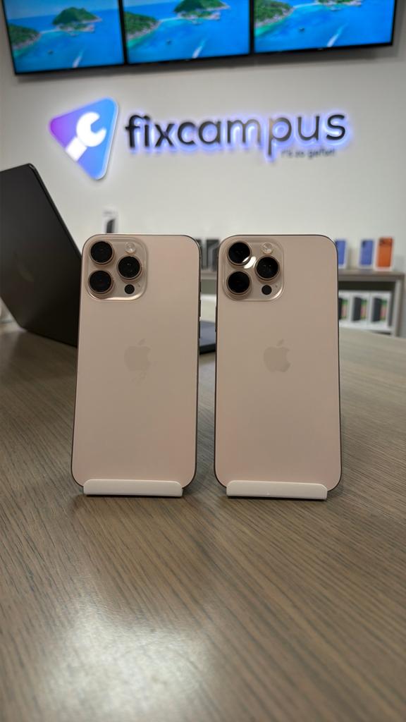 Apple iPhone 16 Pro Max, Desert, 256gb, IPhone 16 Pro Max, Zo goed als nieuw, Zonder abonnement, Ophalen