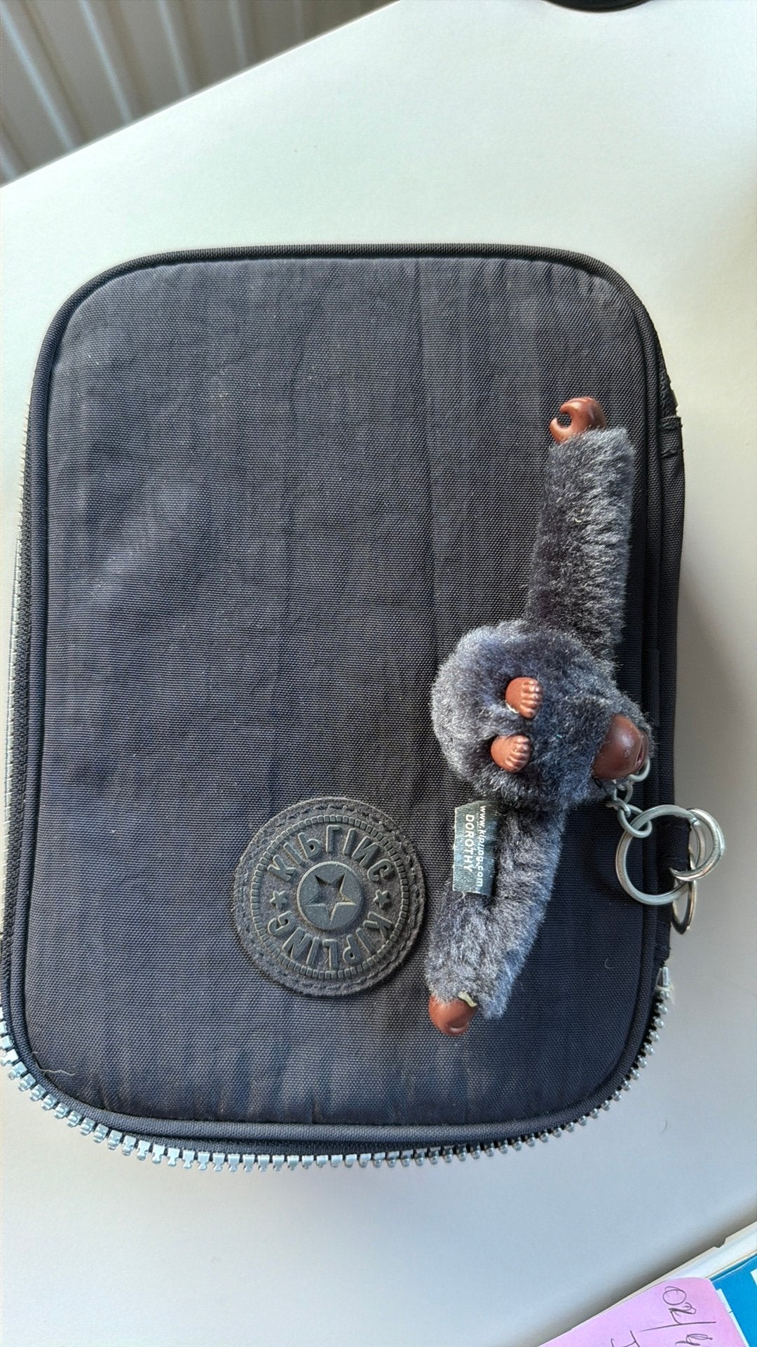 Pennenzak kiplîg, Handtassen en Accessoires, Gebruikt, Minder dan 30 cm, Blauw, Overige typen