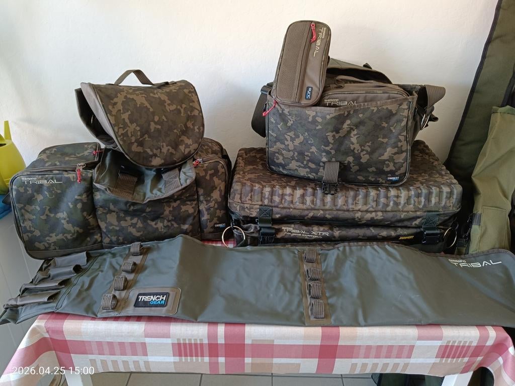 Shimano tribal Camo tassen set, Ophalen of Verzenden