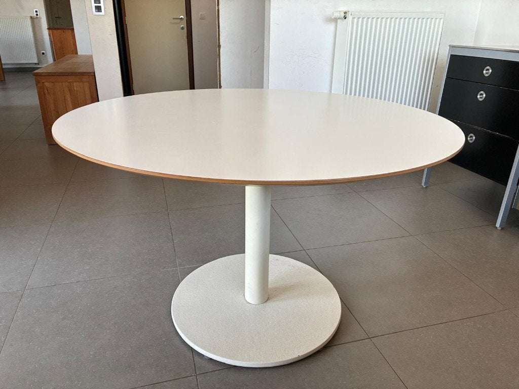 Tafel, Huis en Inrichting, Tafels | Eettafels, Gebruikt, Rond, Vier personen, Ophalen