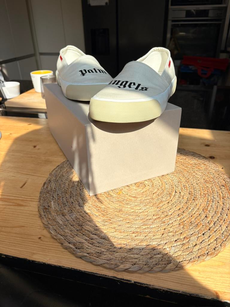 Palm angels sneakers - maat 45, Enlèvement ou Envoi, Comme neuf, Blanc, Baskets