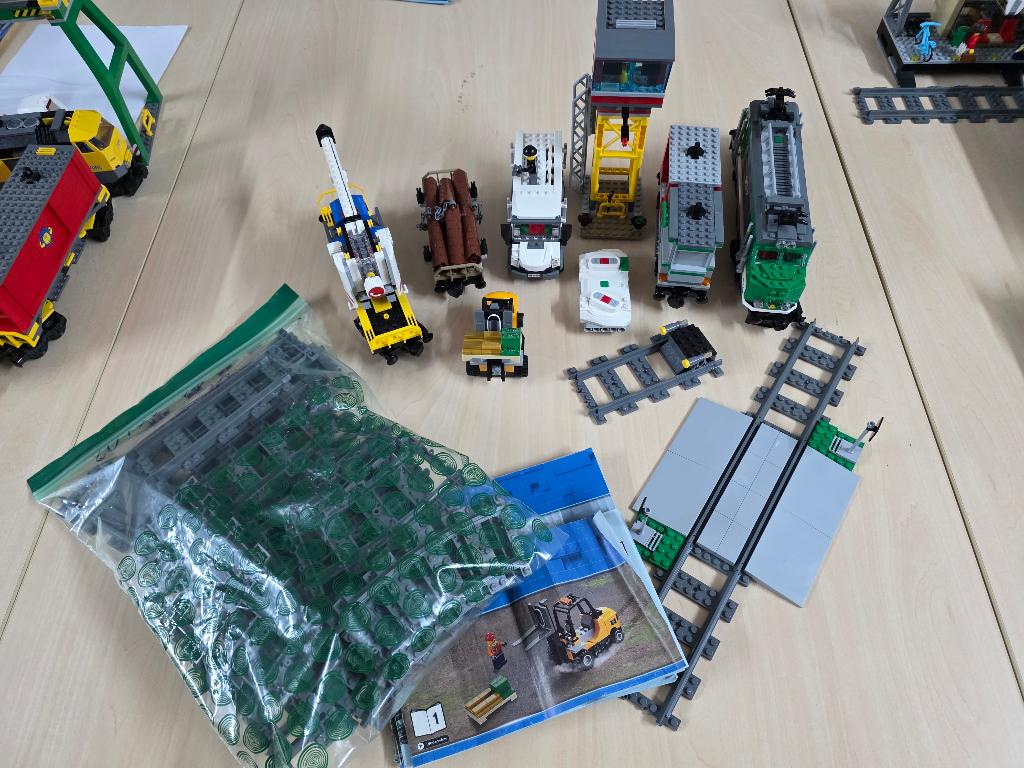 Lego 60198 Vrachttrein, City, Enlèvement ou Envoi, Lego, Ensemble complet