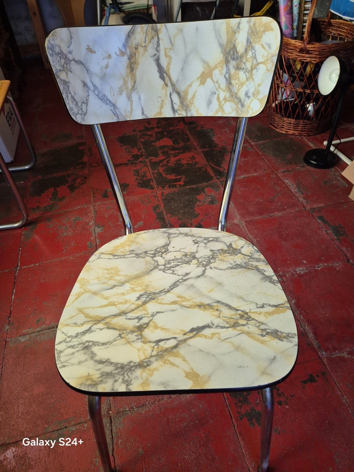 Prima staat Retro stoelen 4 stuks, Enlèvement