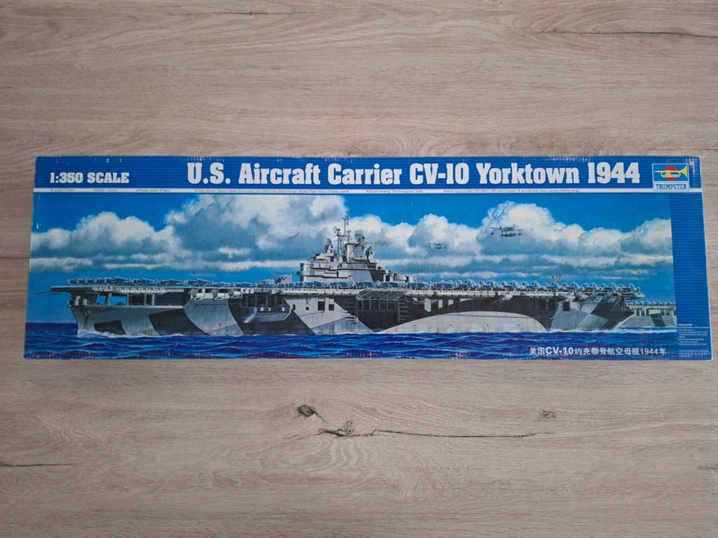 Trompette USS CV-10 Yorktown 1/350, Hobby & Loisirs créatifs, Modélisme | Bateaux & Navires, Enlèvement ou Envoi, Neuf, 1:200 ou moins