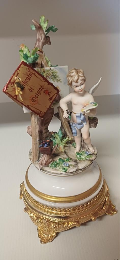 Vintage capodimonte porselein, Ophalen