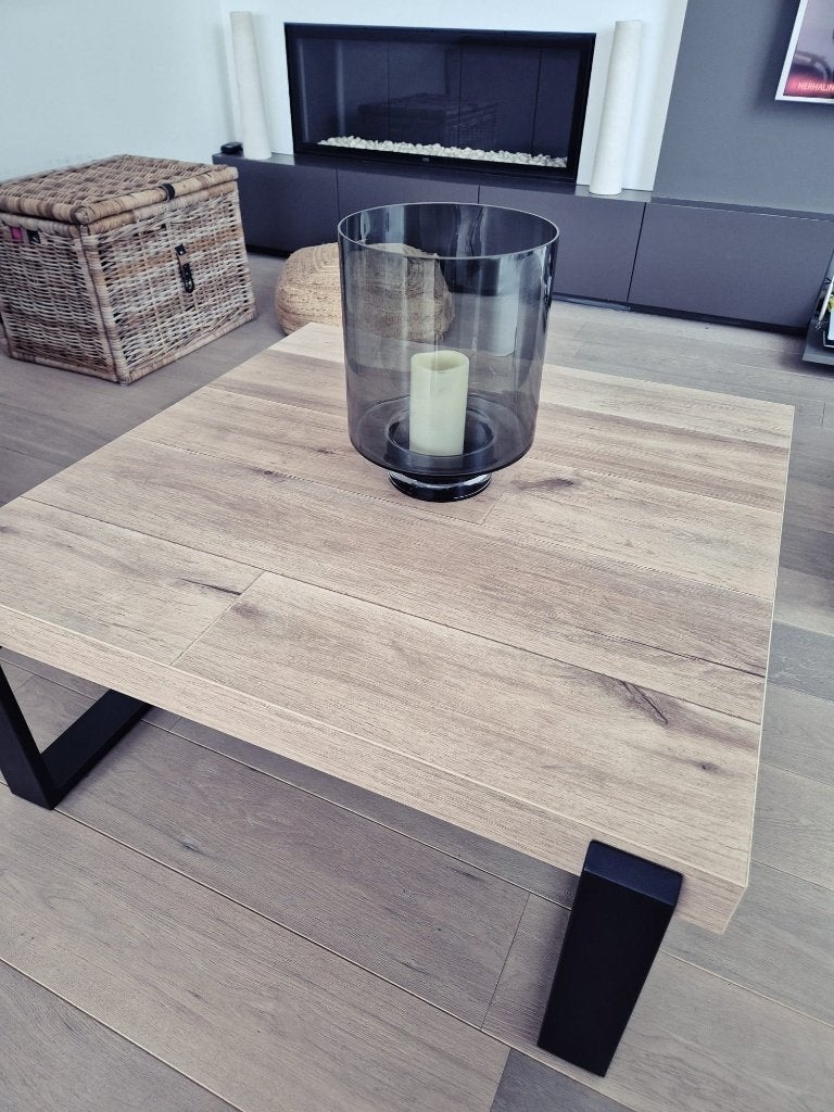 Salontafel, Ophalen, Vierkant, Zo goed als nieuw, 5 – 50