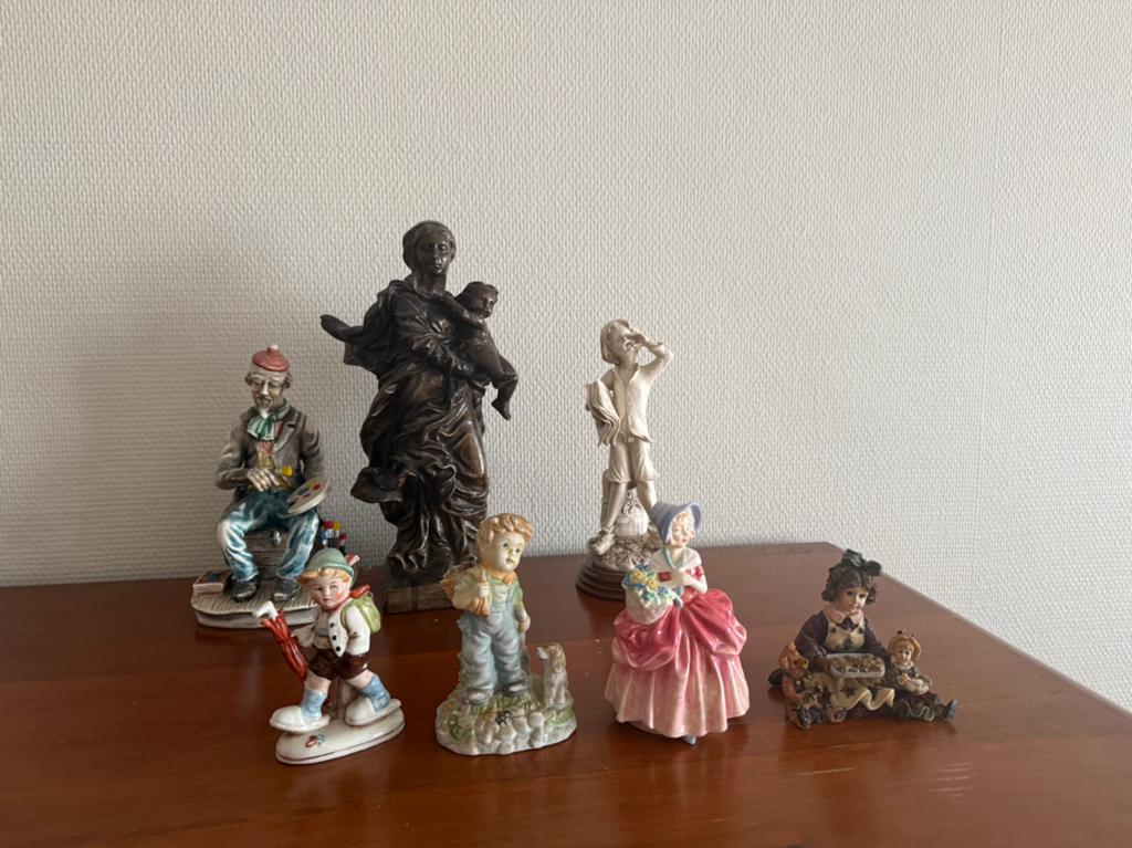 Exclusieve Collectie Porselein & Beelden (7-delig), Ophalen of Verzenden