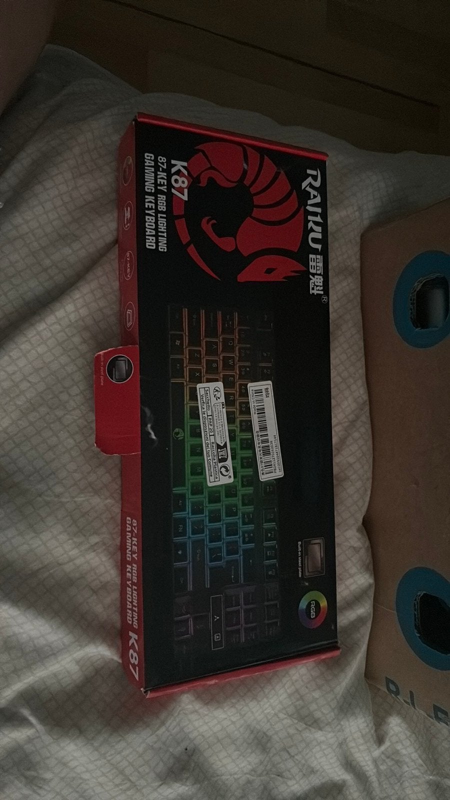 Clavier ordinateur, Informatique & Logiciels, Clavier gamer, Comme neuf, Enlèvement, Qwerty