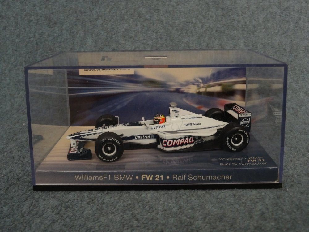 F1 BMW Williams FW21 R. Schumacher DEALER uitgave 1:43 OVP, Ophalen of Verzenden, Gebruikt, Auto, MiniChamps
