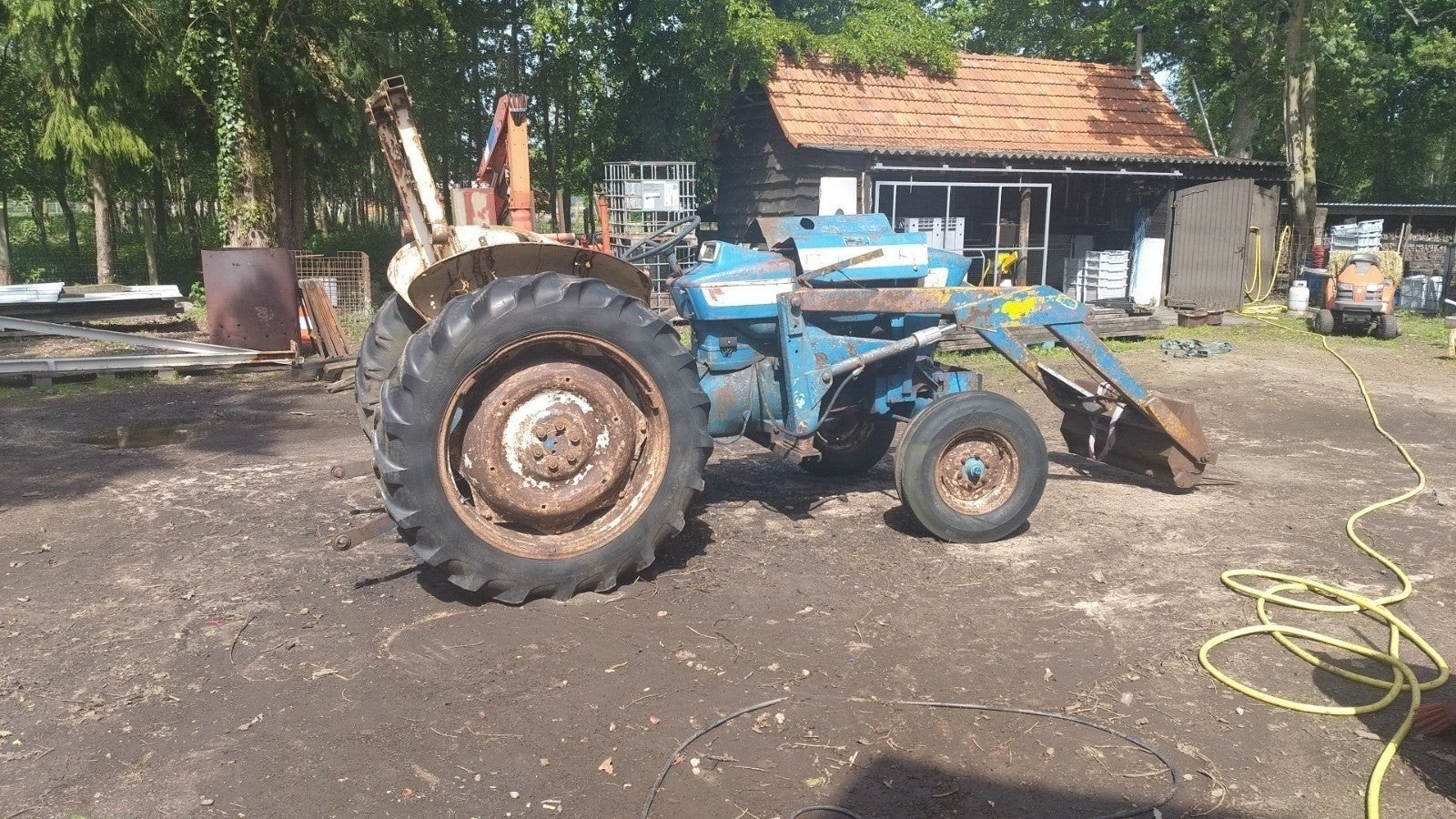Ford 4000 tractor, Ophalen of Verzenden, Ford