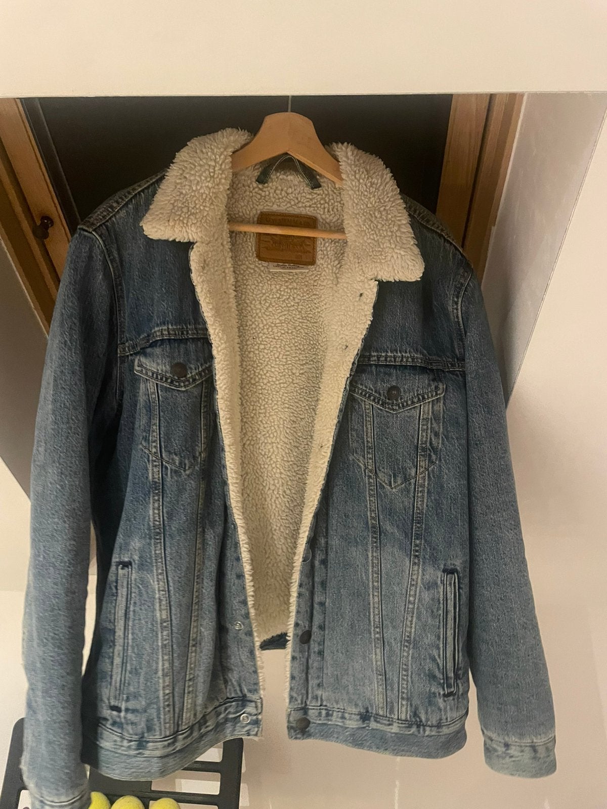 Levi's Jeansjas Maat L (persoonlijke bezorging), Kleding | Heren, Jassen | Zomer, Ophalen, Zo goed als nieuw, Maat 52/54 (L)