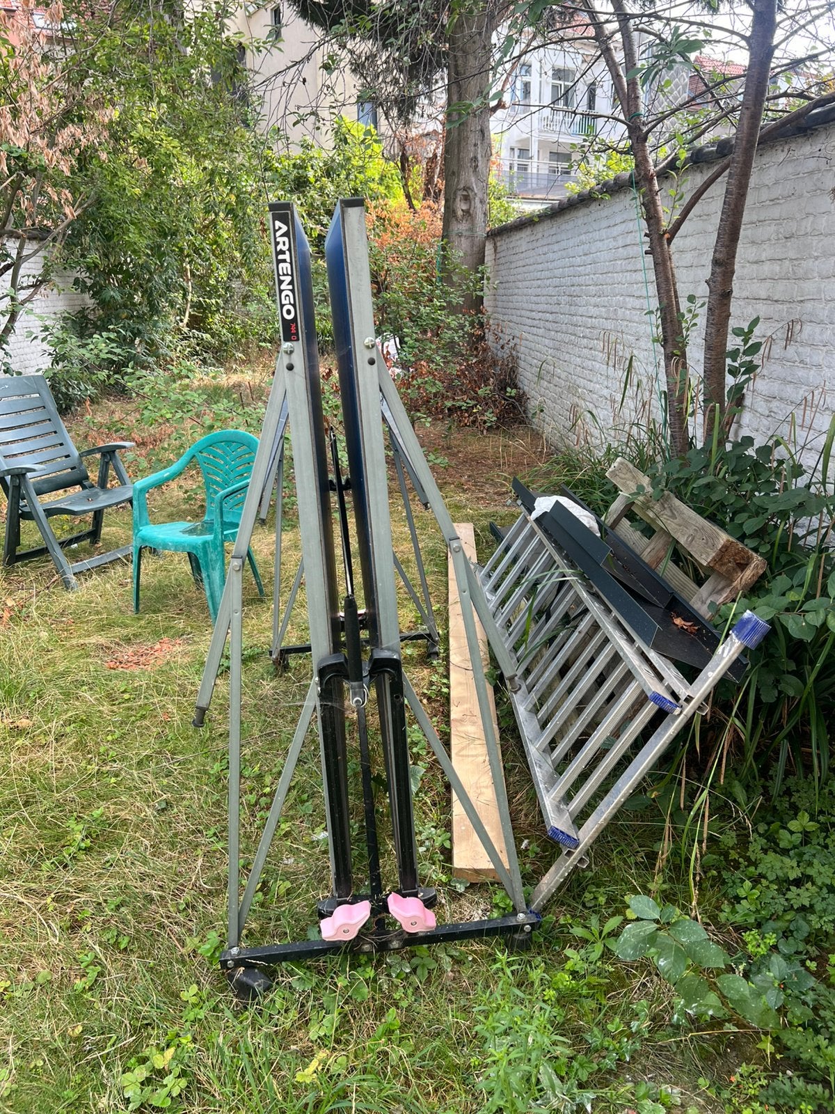 Tafeltennis Gratis, Ophalen, Gebruikt