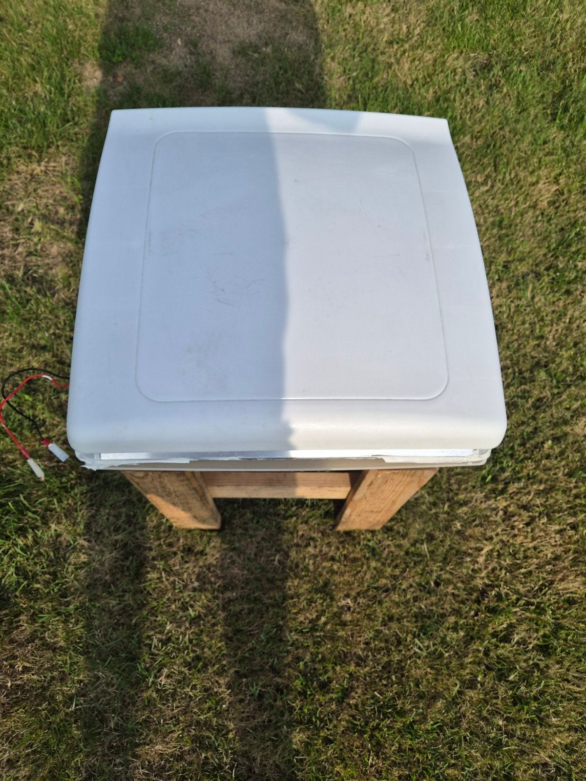camper, dakventilator 12 v, Ophalen