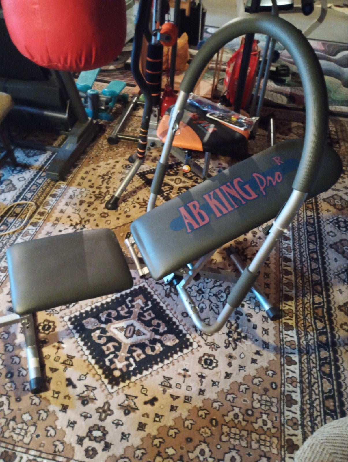 Ab King pro, buikspiertrainer, Ophalen