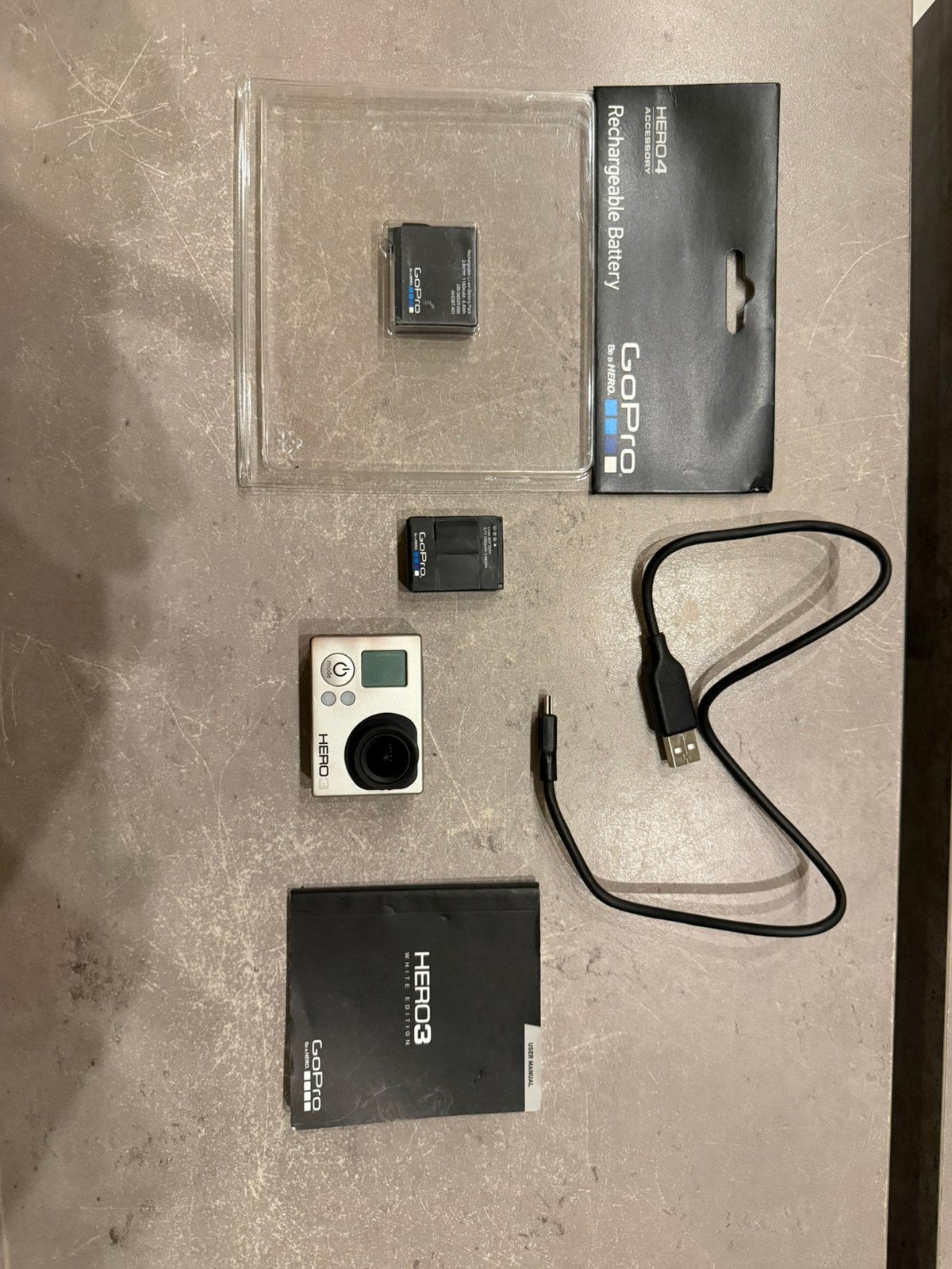 Go pro hero 3 met alle accessoires, Audio, Tv en Foto, Actiecamera's, Ophalen of Verzenden