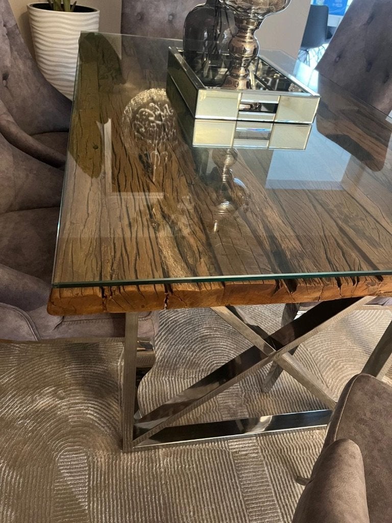 Table à manger, table basse et meuble TV, 100 à 150 cm, Comme neuf, Enlèvement, 50 à 100 cm