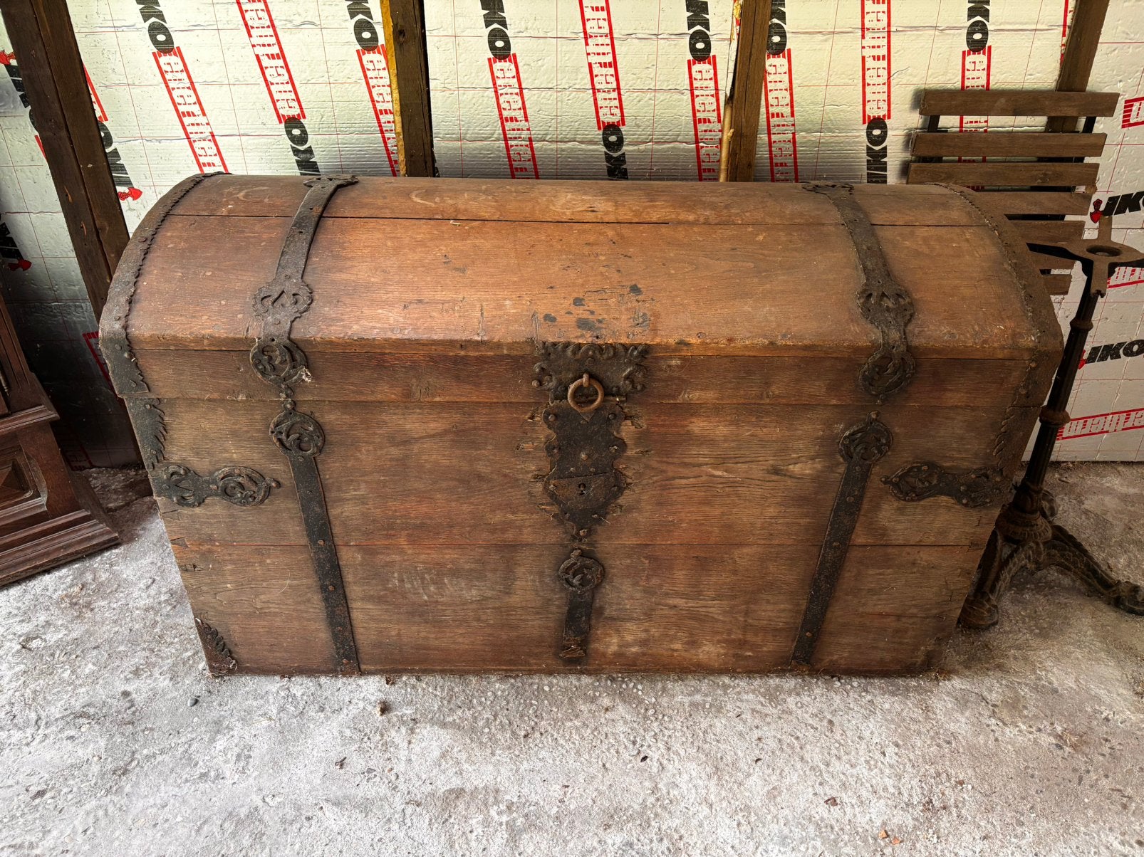 Antieke kist, 100 à 150 cm, Enlèvement, Utilisé, 50 à 75 cm