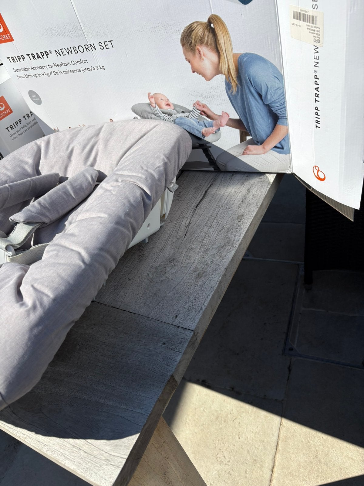 Kinderstoel newborn set, Ophalen, Zo goed als nieuw