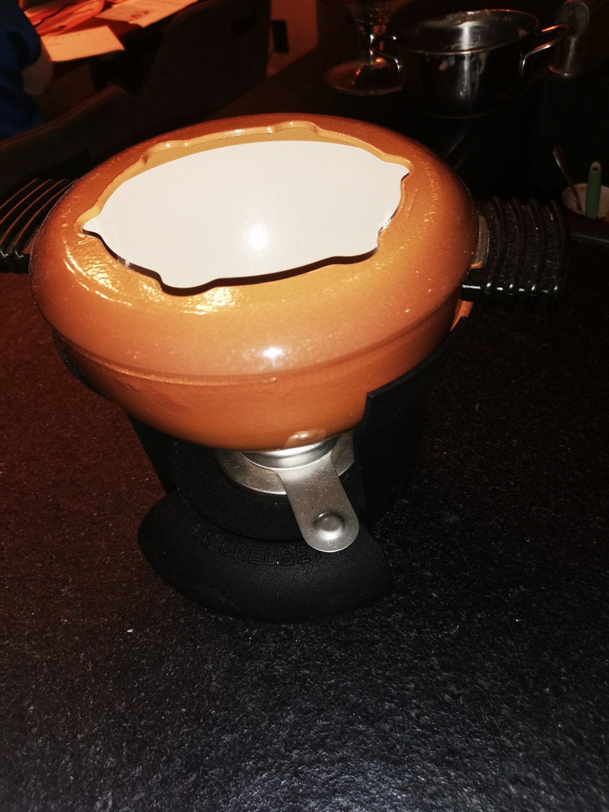 Le creuset fondue, Huis en Inrichting, Ophalen of Verzenden, Le Creuset