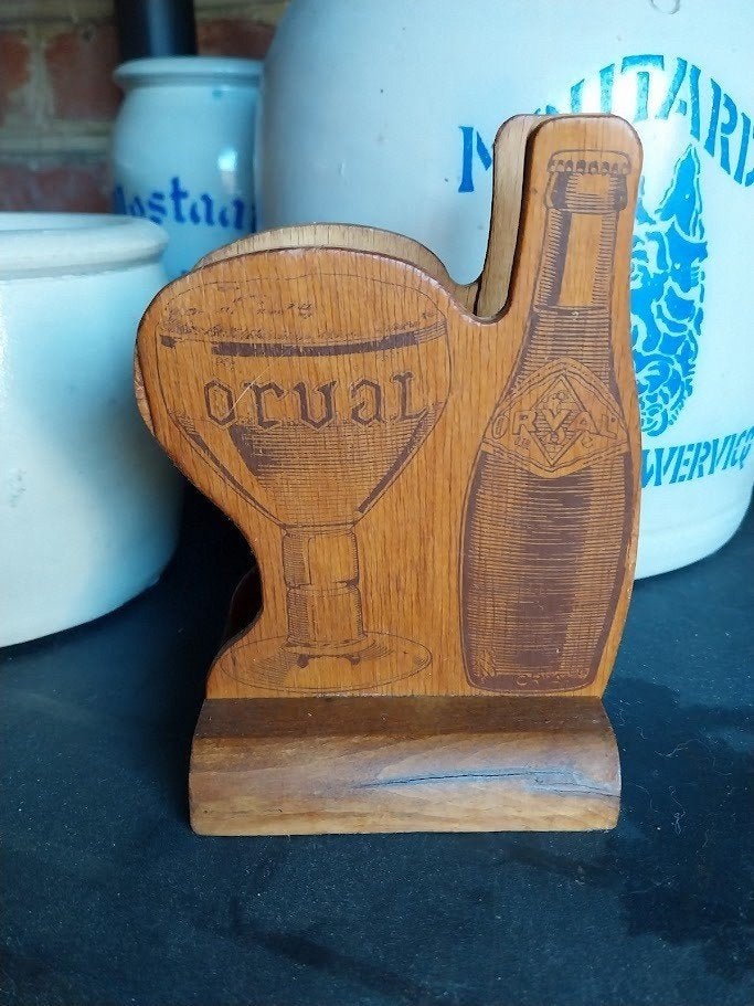 ORVAL oude onderzetterhouder, Ophalen of Verzenden, Gebruikt