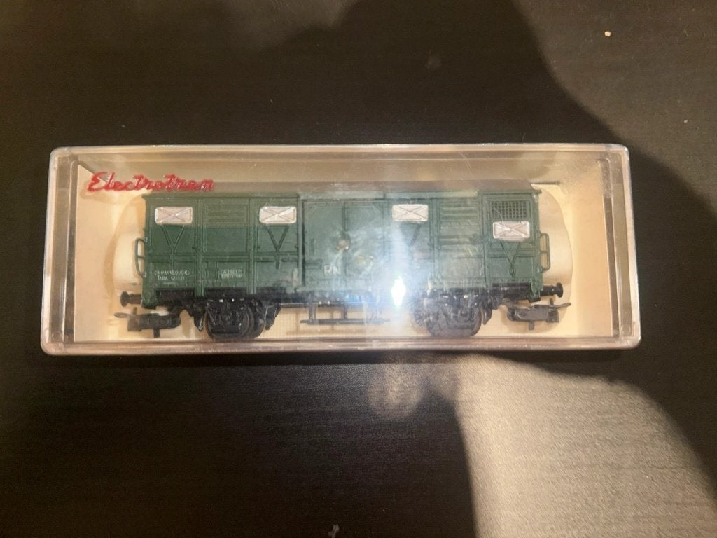 Wagon couvert RENFE Electrotren H0 1200 en boîte vintage, Autres marques, Enlèvement ou Envoi, Wagon, Comme neuf