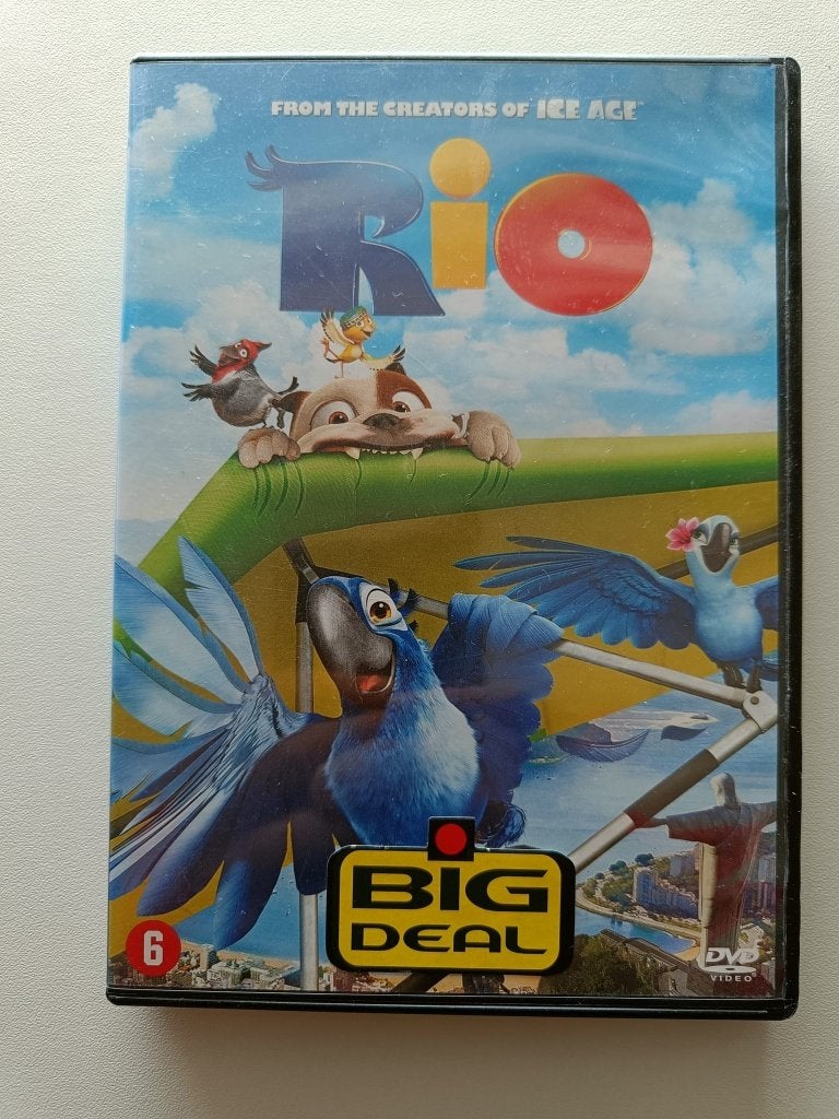 DVD Rio - Blue Sky Studios Animatiefilm (Origineel), Ophalen, Europees, Tekenfilm, Vanaf 6 jaar