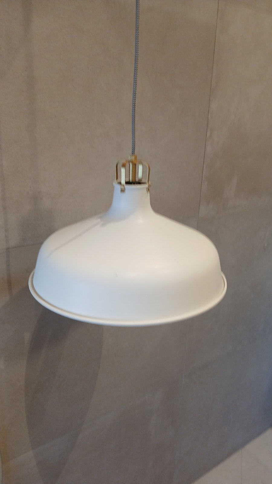 RANARP suspension blanche , 38 cm, Comme neuf, Métal, Industriel, Moins de 50 cm