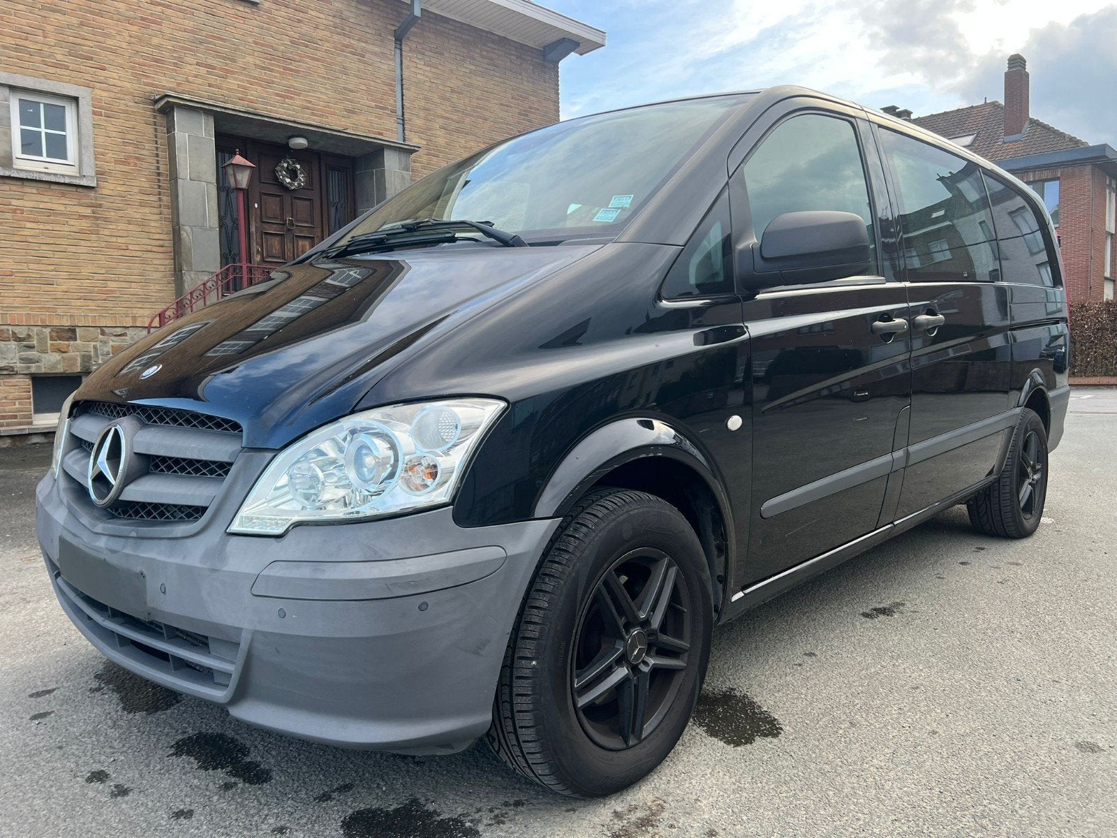 MERCEDES VITO 3.0 CDI EURO5 VERSNELLINGSBAK, Auto's, Bestelwagens en Lichte vracht, Automaat, Euro 5, Stof, Zwart
