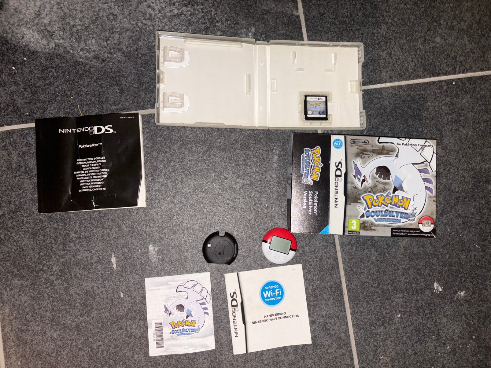 Pokemon SoulSilver, 1 joueur, Enlèvement, Comme neuf