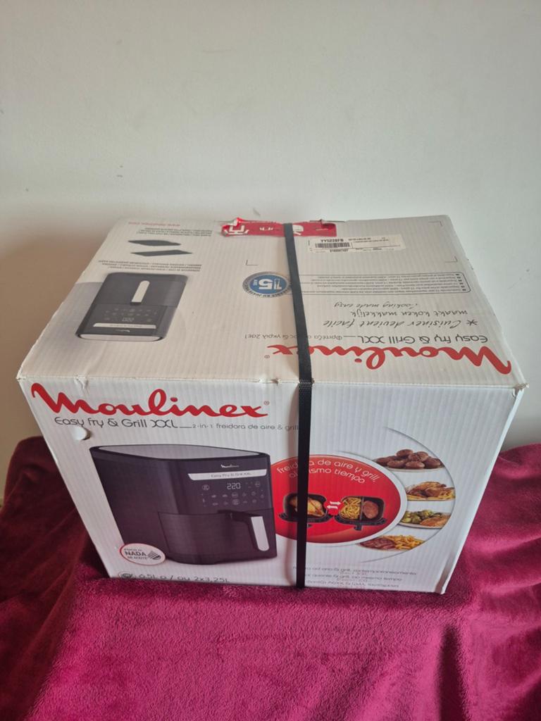 Moulinex Easy Fry & Grill XXL — Air Fryer 2-en-1 — NEUF e, Electroménager, Enlèvement ou Envoi