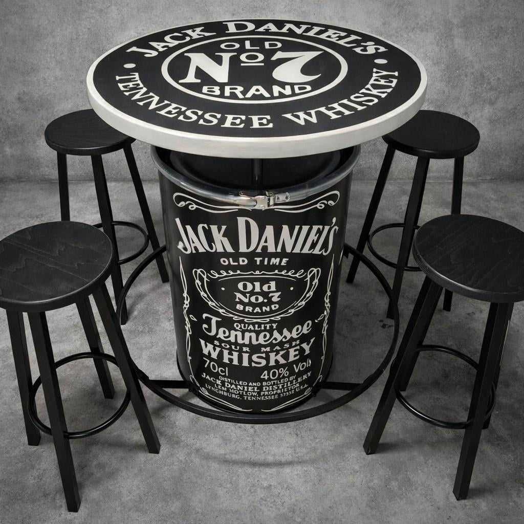 Jack Daniels bartafel set, Ophalen of Verzenden
