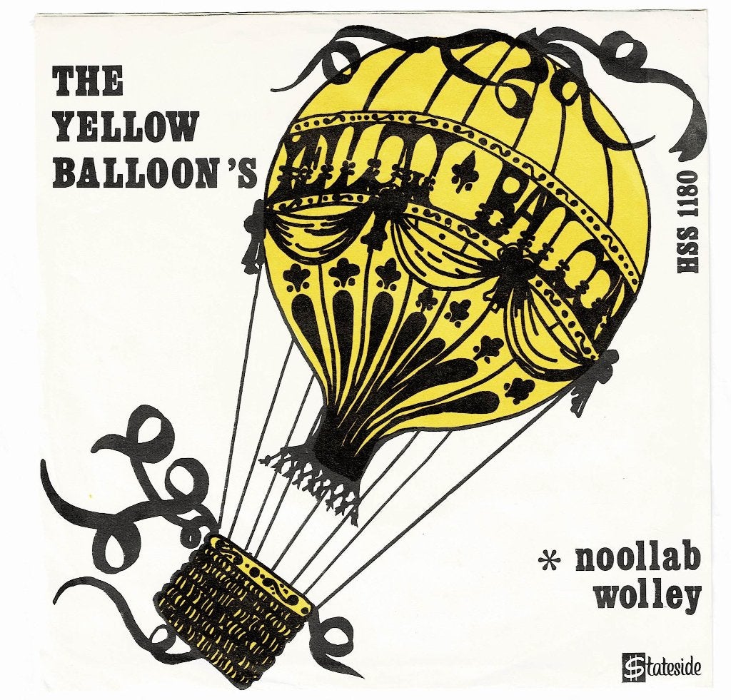 The YELLOW BALLOON'S - Yellow balloon/ Noollab wolley, Gebruikt, Verzenden, 7 inch, Pop
