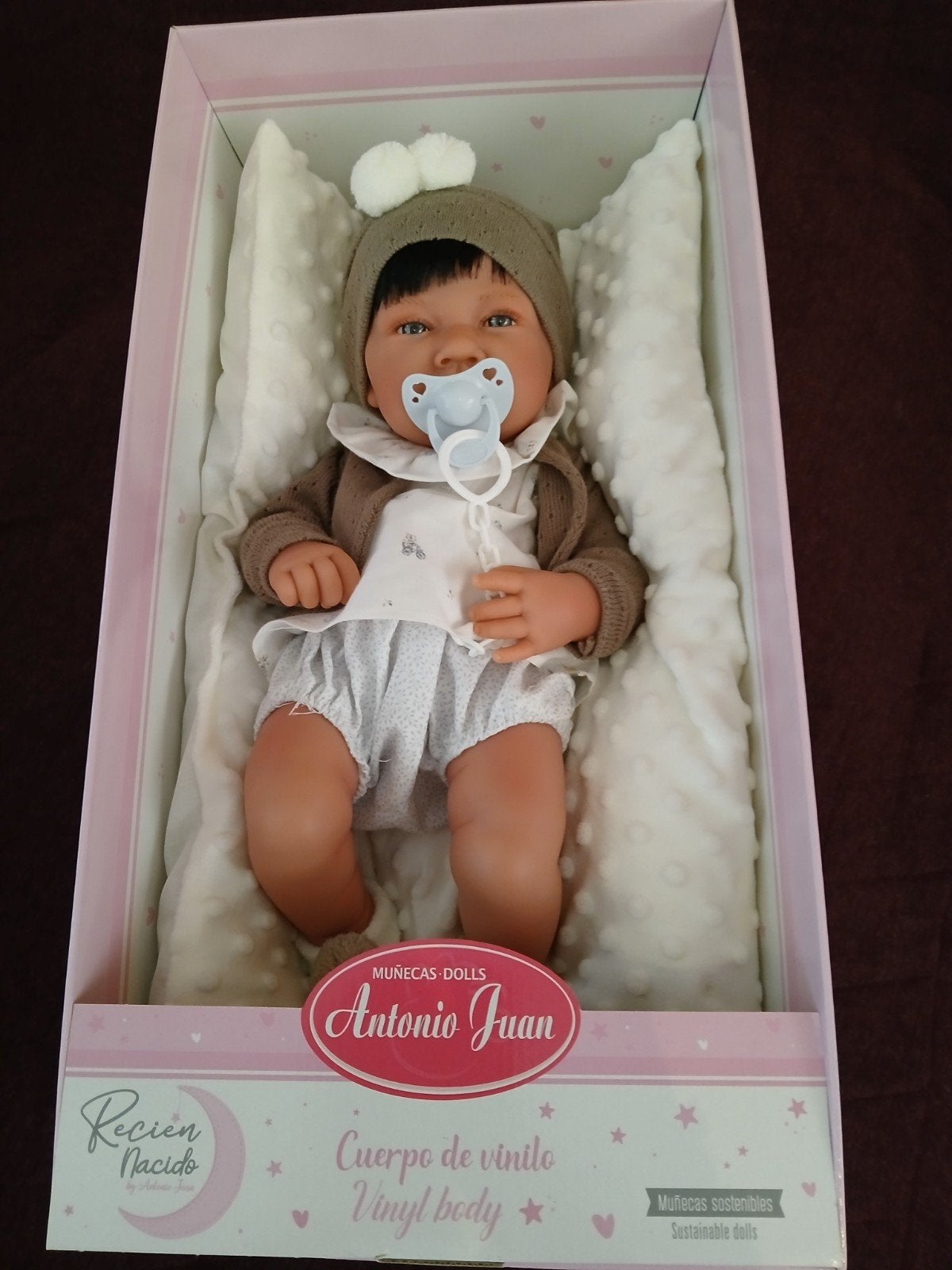 Reborn babypop Antonio Juan, Ophalen, Nieuw, Babypop