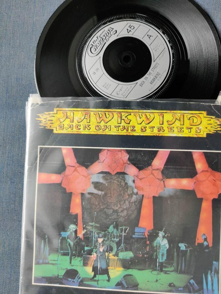 Hawkwind (back on the streets, charisma cb299b//116, 77, ), Ophalen