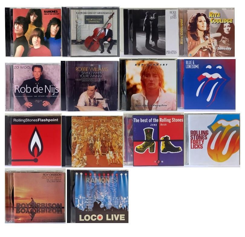 Pop & Rock cd's 'R' (zie omschrijving), Enlèvement ou Envoi, Utilisé
