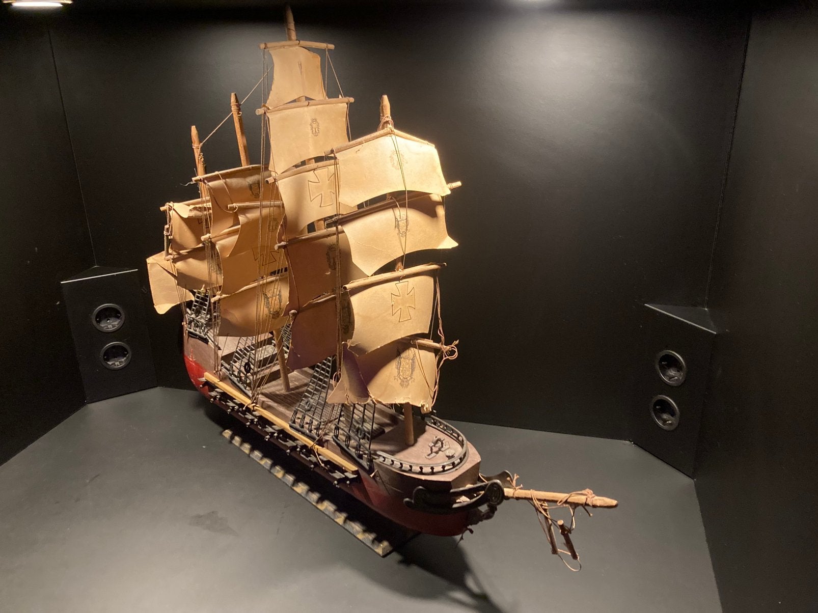 Prachtig gedetailleerd zeilschip te koop, Ophalen of Verzenden, Gebruikt, Overige merken