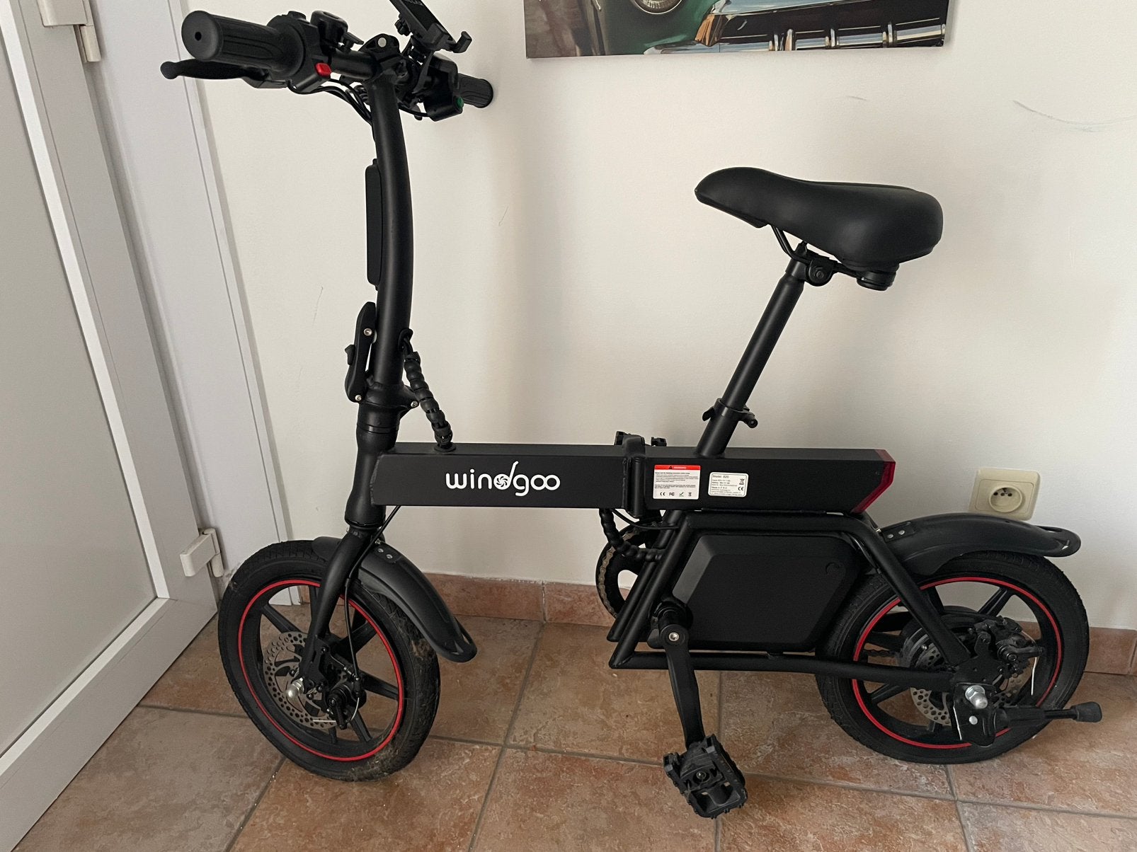 Vélo pliant électrique Windgoo, Vélos & Vélomoteurs, Vélos | Vélos pliables, Enlèvement, Neuf, Totalement pliable, Autres marques