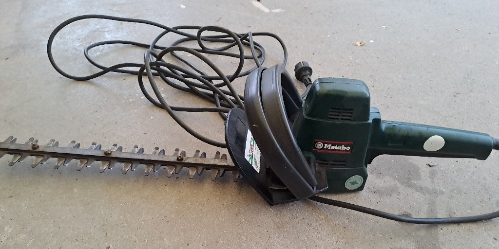 Heggeschaar Metabo, Tuin en Terras, Ophalen of Verzenden, Gebruikt, Elektrisch, Metabo