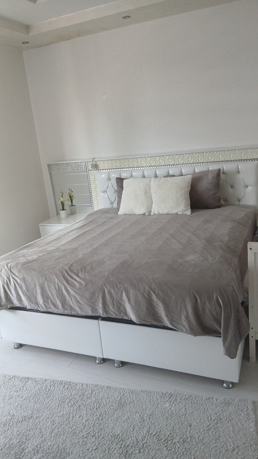 CHAMBRE COMPLÈTE À VENDRE AVEC MATELAS, Maison & Meubles, Chambre à coucher | Lits, Enlèvement