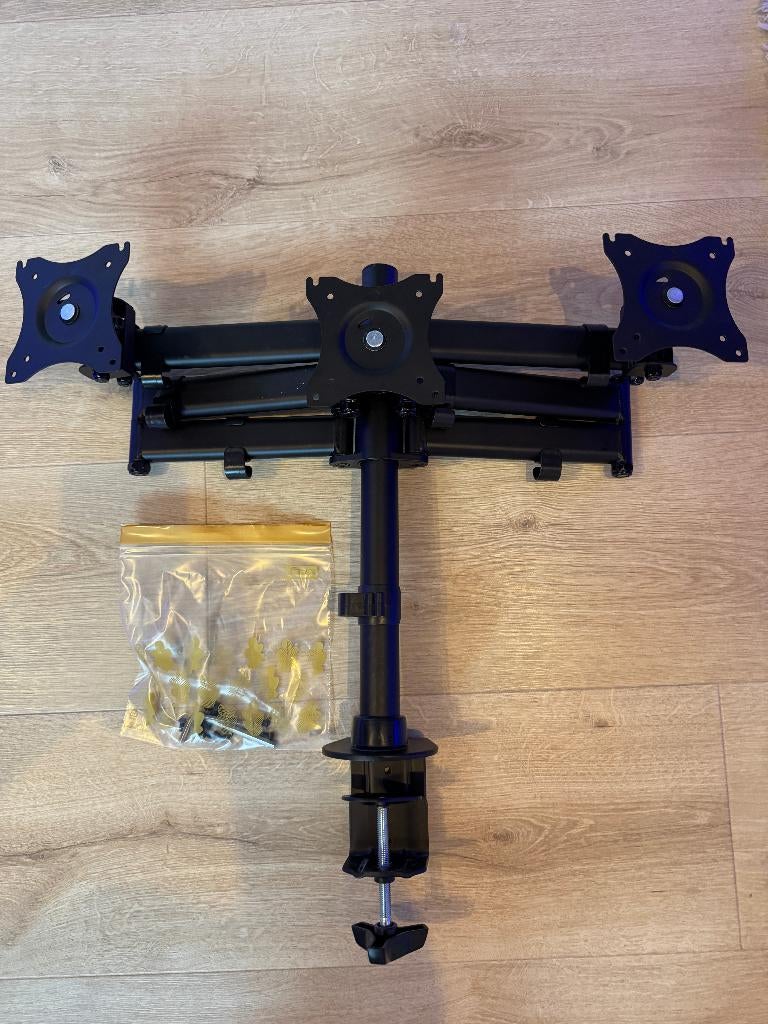 Neomounts triple monitor arm, Computers en Software, Ophalen, Gebruikt
