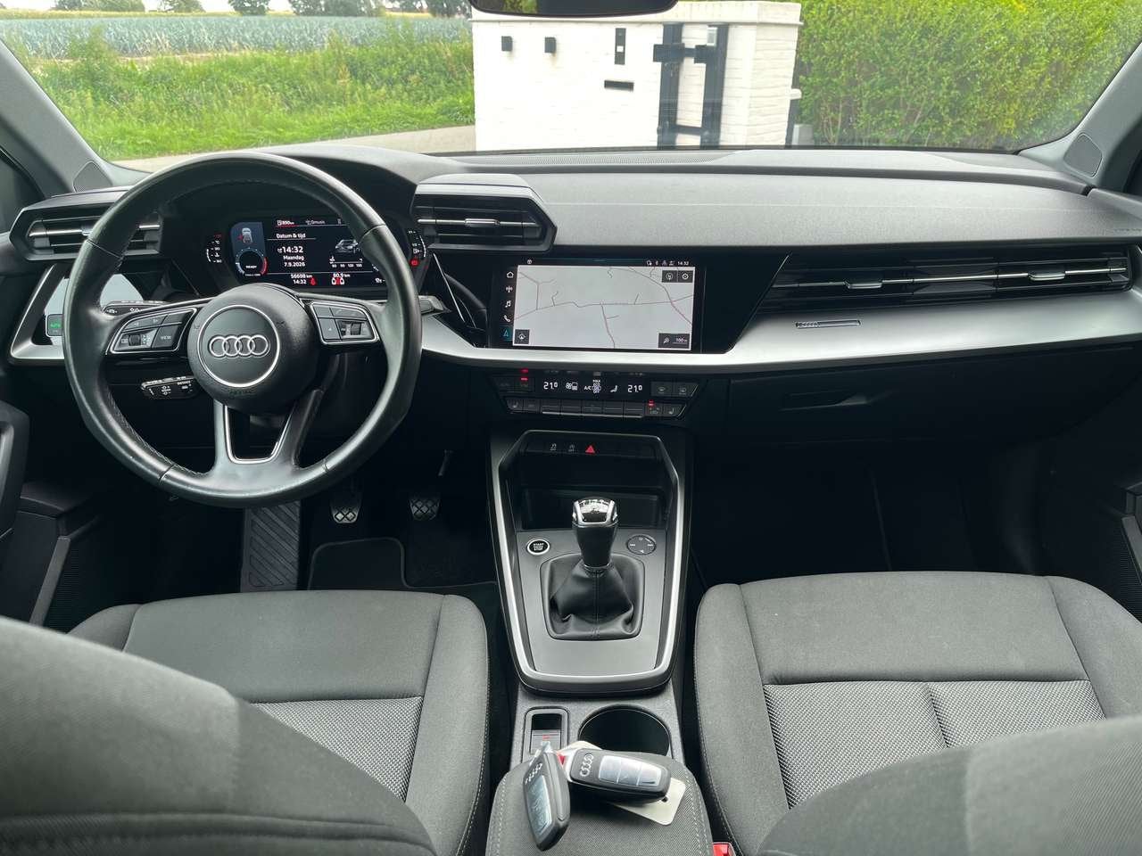 Audi A3 Sportback 30 TFSI/1eignr/56700km/Carplay/Led/Navi/A, 0 kg, Argent ou Gris, Achat, Entreprise