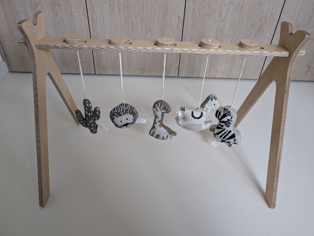 Houten speelboog jungle Quax, Kinderen en Baby's, Ophalen, Zo goed als nieuw, Babygym, Met geluid