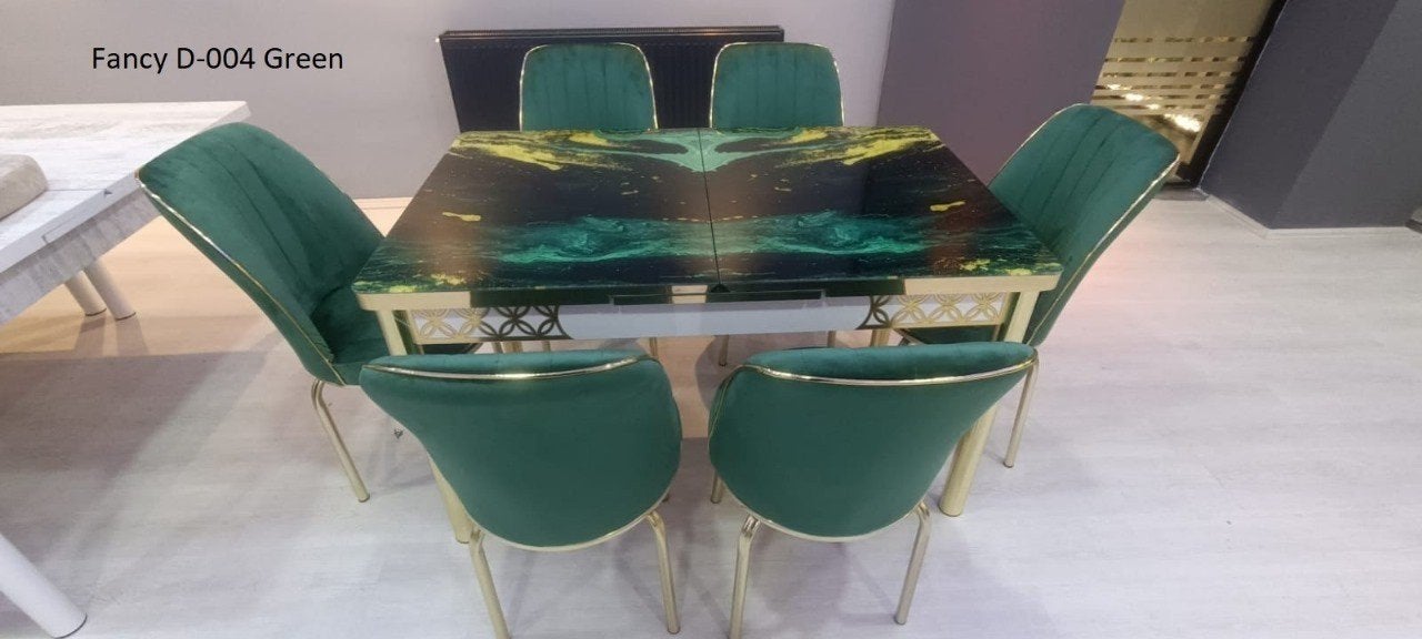 Luxury dining table with chairs, Ophalen of Verzenden, Nieuw, Vijf personen of meer, 50 tot 100 cm