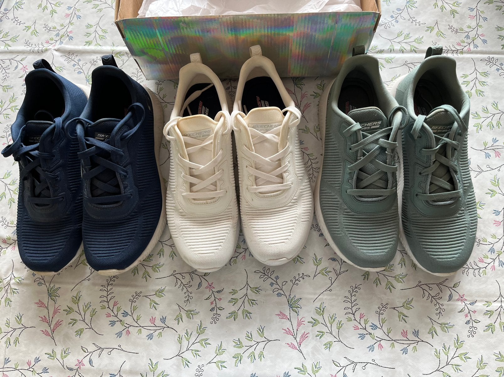 3 paires de baskets Skechers Bob pour femmes taille 39, Enlèvement ou Envoi, Autres couleurs, Sneakers et Baskets, Comme neuf