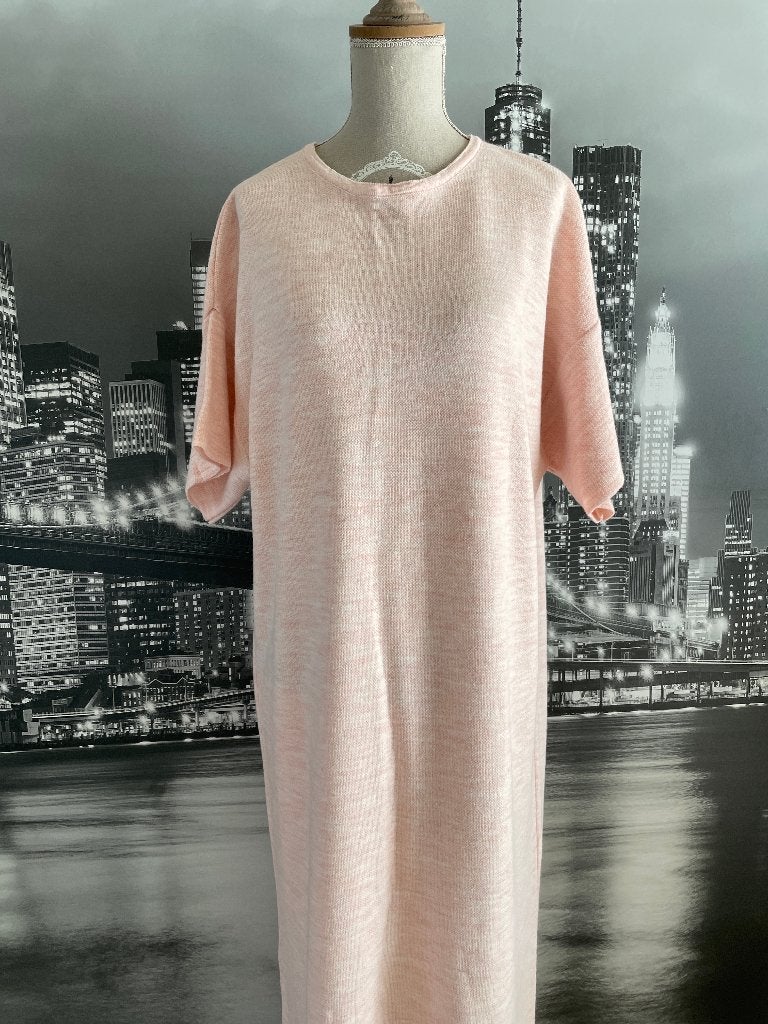 NIEUW - roze jurk kleed - Moment TU - 42/44 - extra lang, Kleding | Dames, Verzenden, Maat 42/44 (L), Nieuw, Moment TU
