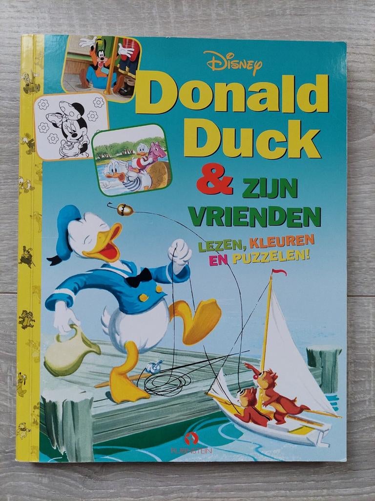 Donald Duck et ses amis : lecture, coloriage et énigme, Livres, Une BD, Enlèvement ou Envoi, Neuf