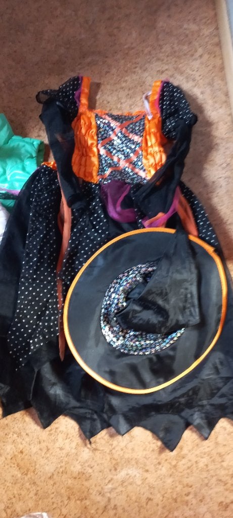 Halloweenkleedje, Kinderen en Baby's, Kinderkleding | Maat 116, Ophalen, Zo goed als nieuw, Meisje