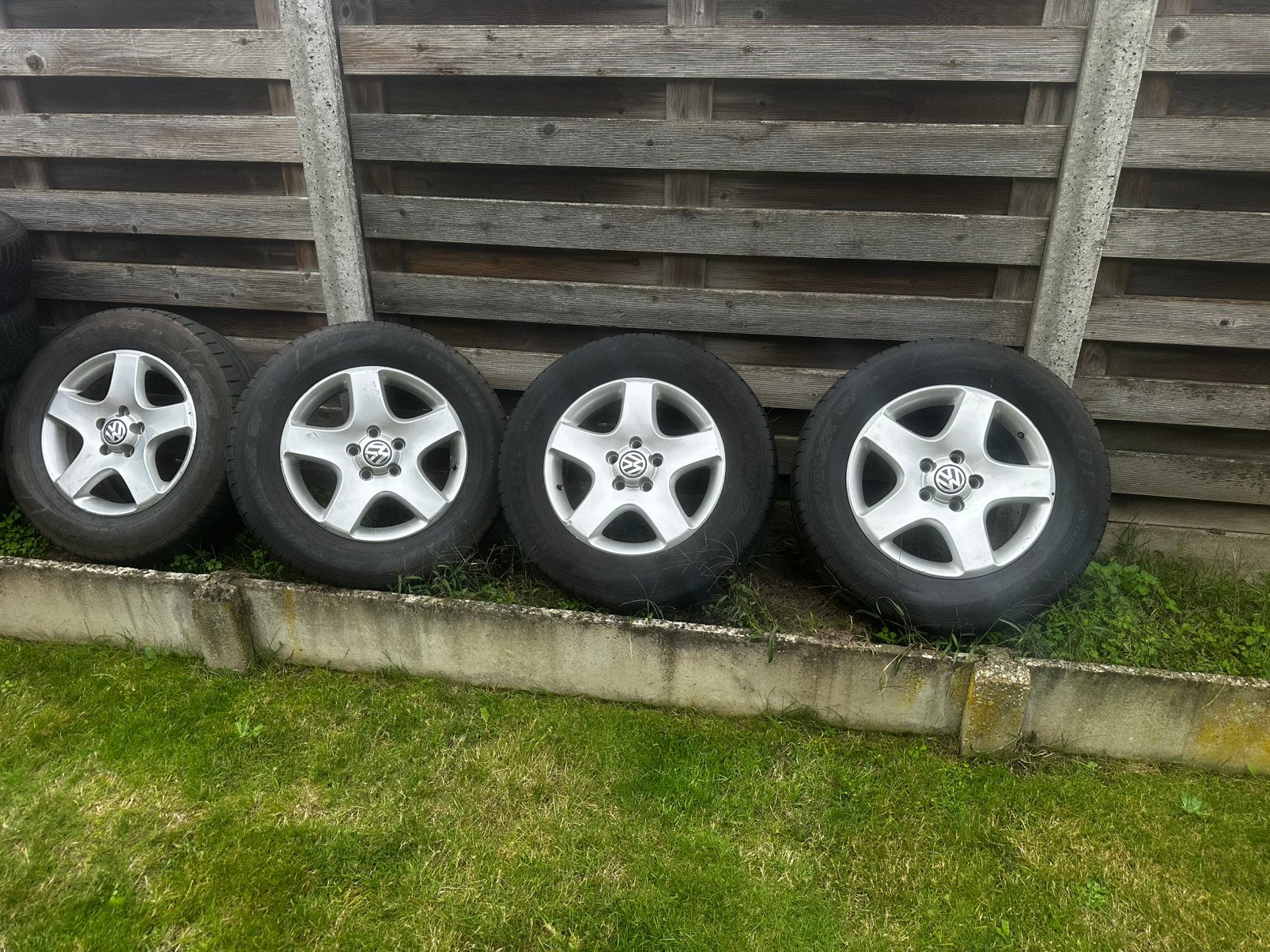 Originele vw touareg velgen, Ophalen, Gebruikt, Velg(en), 17 inch