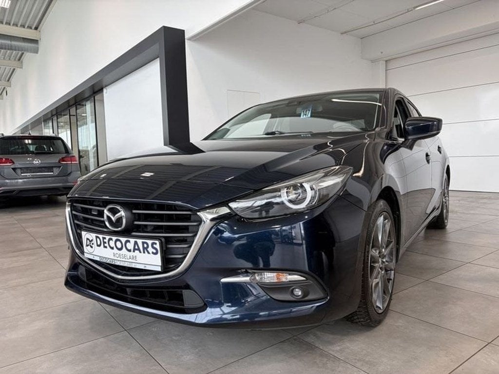 Mazda Protege Navigatie / Camera / Zetel & Stuurverwarming, Blauw, 5 deurs, Stuurwielverwarming, Stadsauto